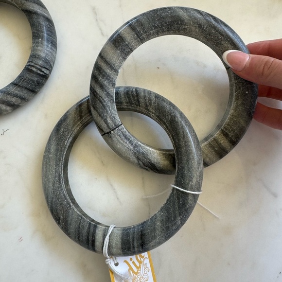 NWT‎ India Marble decorative Rings - Picture 2 of 5